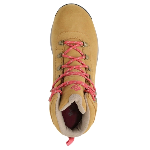 COLUMBIA Women's Sz. 9.5 Yoncalla Mid Suede Water-Proof Hiking Boots - Picture 4 of 7